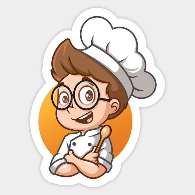 Kids Chef Sticker by GumregaStd